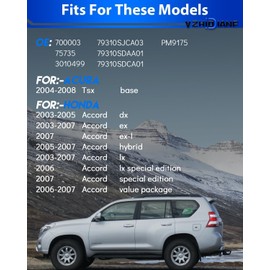 YZHIDIANF Accord TSX AC Blower Motor 700003 HVAC Heater Blower Motors with Fan fit for:-Honda Accord 2003 2004 2005 2006 2007, for:-Acura TSX 2004 2005 2006 2007 2008 Replace 79310SDAA01, 79310SDCA01