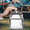 Generic Clear Backpack Cleanroom Tool Bag Workbag Transparent Daypack Engineer
