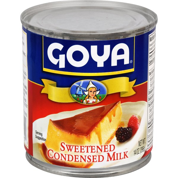 Goya Foods Sweetened Condensed Milk, 14 Ounce (Pack of 24)