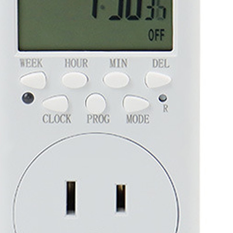 Timer Outlet Electric 24 Hour Indoor Plug in Outlet Timer