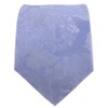 TigerTie Designer Silk Tie Blue Light Blue Patterned - Tie