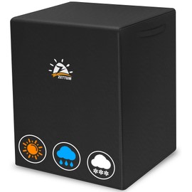 Zettum Air Conditioner Cover for Outside Units 30 Inch - 600D Air Conditioning AC Covers Waterproof, Outdoor Winter Cover for Central AC Condenser, Swamp Cooler, Pool Heater, Heat Pump, HVAC and More