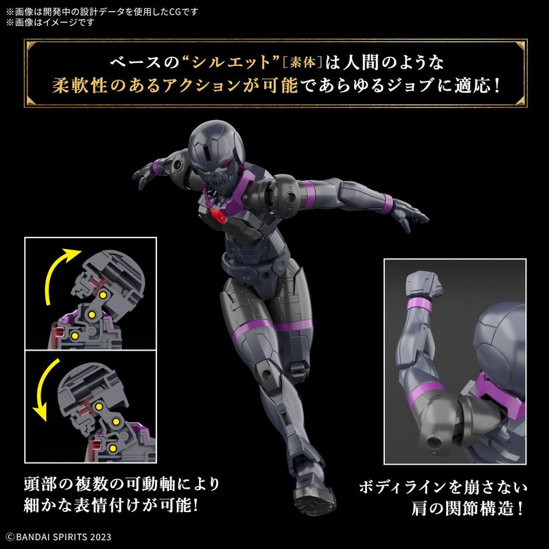 BANDAI SPIRITS 30MF Rosan Priest Color Coded Plastic Model