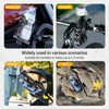 Kewig Anti-Theft Motorcycle Cup Holder, Extra Large Adjustable Size Bike