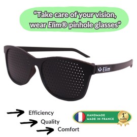 Grid Glasses for Eye Training, Pinhole Glasses
