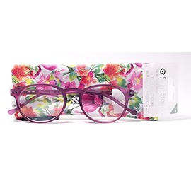 Sight Station Women Fashion"Melissa" Reading Glasses with case (+1.00)