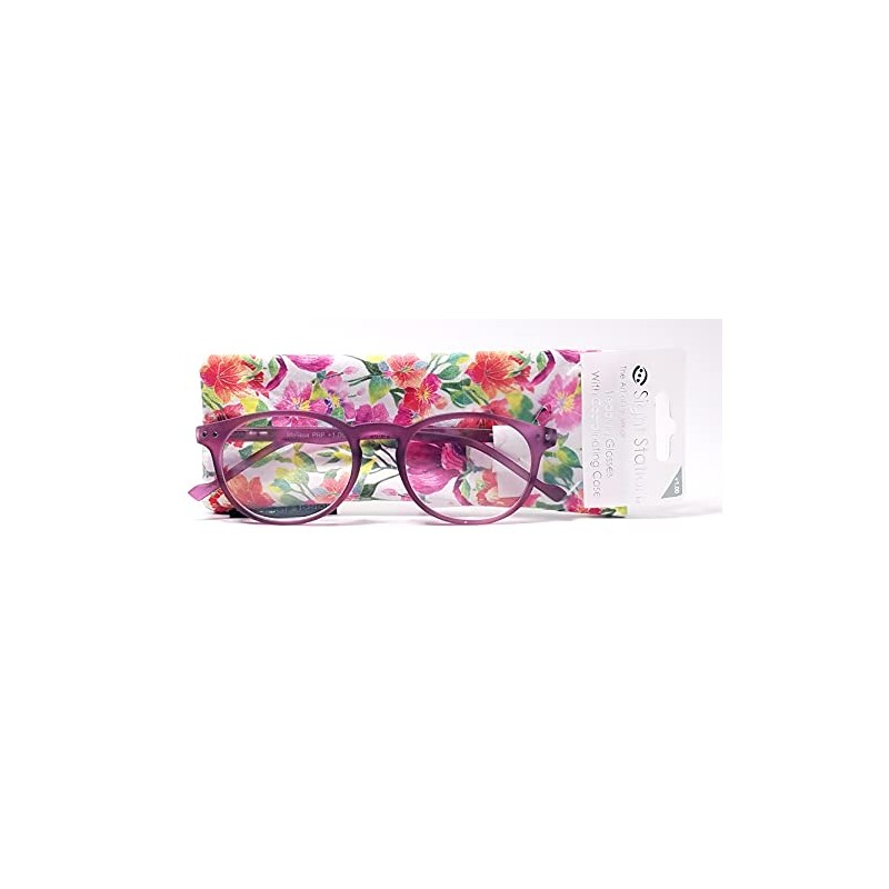 Sight Station Women Fashion"Melissa" Reading Glasses with case (+1.00)