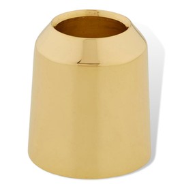 Needzo Solid Brass Follower for Altar Candles, Catholic Church Supplies, ⅞ Inch Diameter