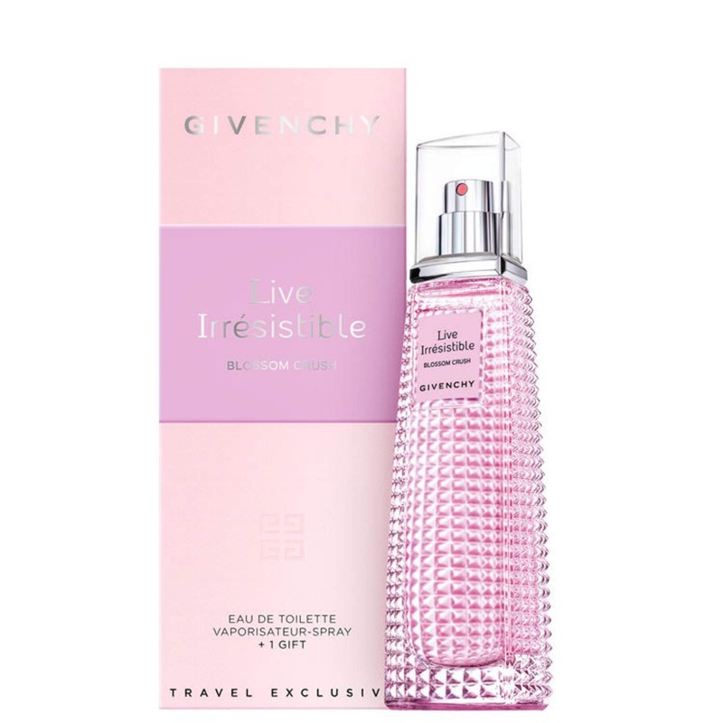 Givenchy Live Irrésistible Blossom Crush Eau de Toilette, 1.7 Ounce