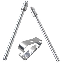 Smaeti 2X No Wore Out Titanium Alloy Replacement Fine Nibs Compatible for Kindle Scribe Basic/Premium Pens, Ballpoint Replacement Nibs