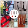 2 Padlocks with Keys, Long Shackle Padlocks, Adjustable Malleable Wire