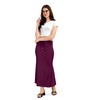 Kipzy - Falda larga de licra para mujer, para playa,