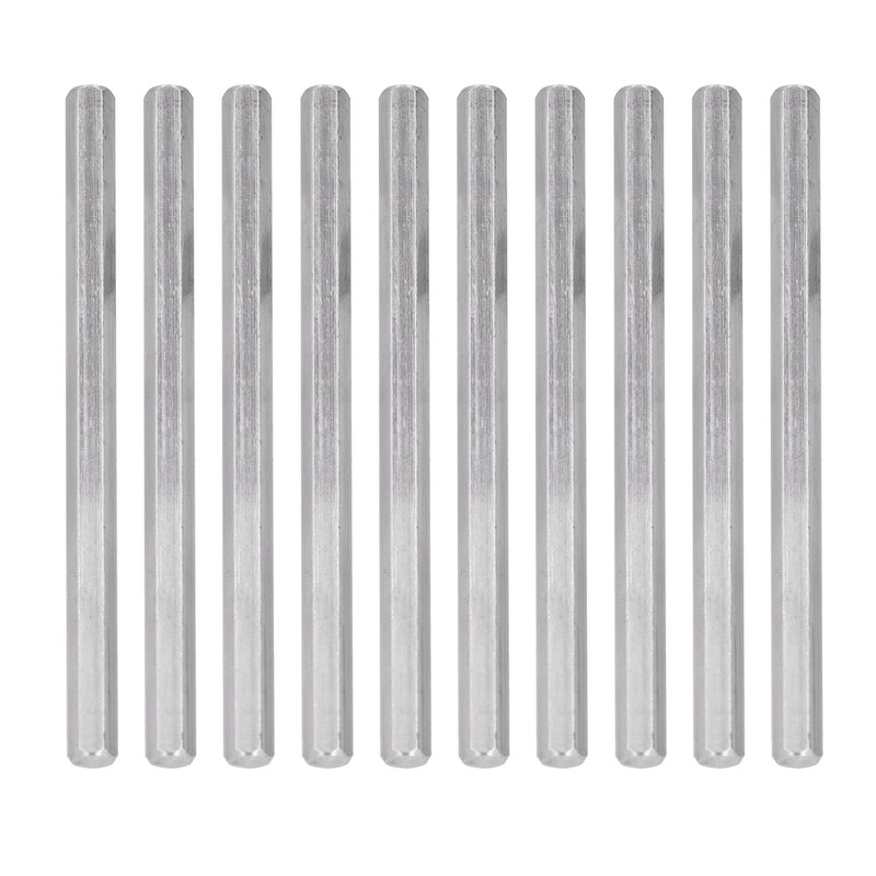 10Pcs Hex Rod Bar Shaft Stainless Steel Tool for Intelligent