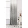 Central Park Ombre Rayon Blend Heavy Linen Texture Window Curtain