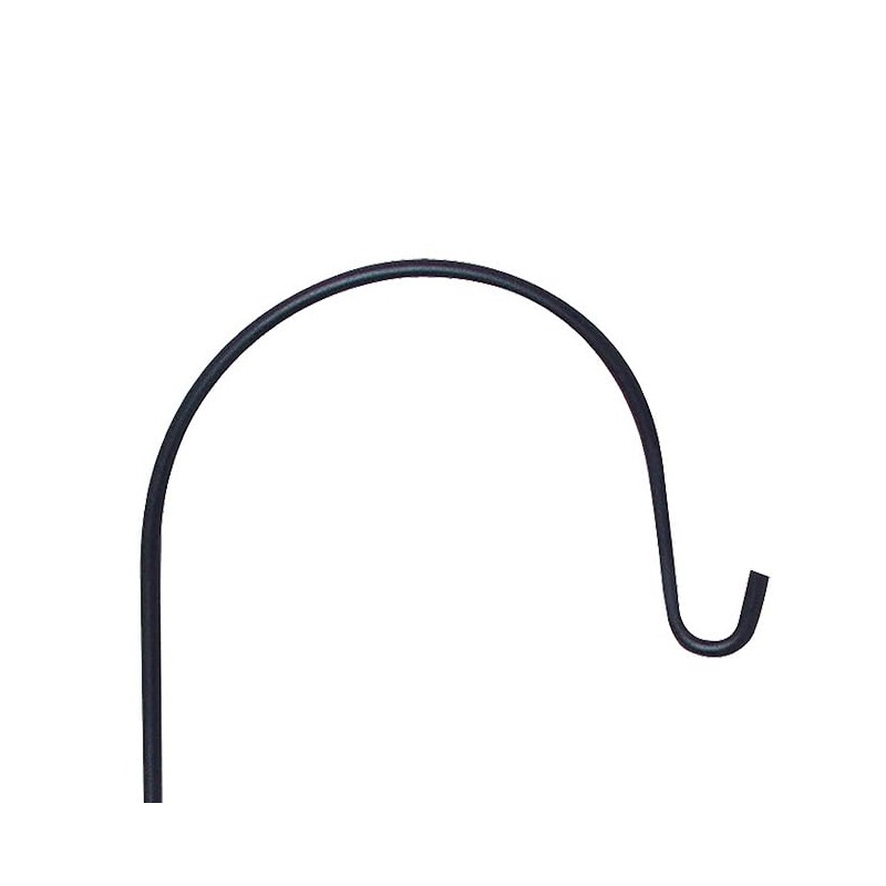 Panacea Deck Hanger Hooks, Black, 8.75" Hangers, Pack of 2