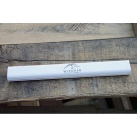 Wisemen Trading “Arctic Fox” American Scythe Sharpening Stone, Sharpening Axes, Machetes, and Other Tools.