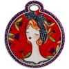 Egan Trivet Le Pupazze Red 16X18