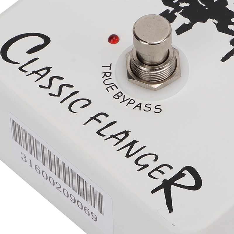 Guitar Effect Pedal Metallic Flanger Sounds Rapid Tremulous Vibrato Electric
