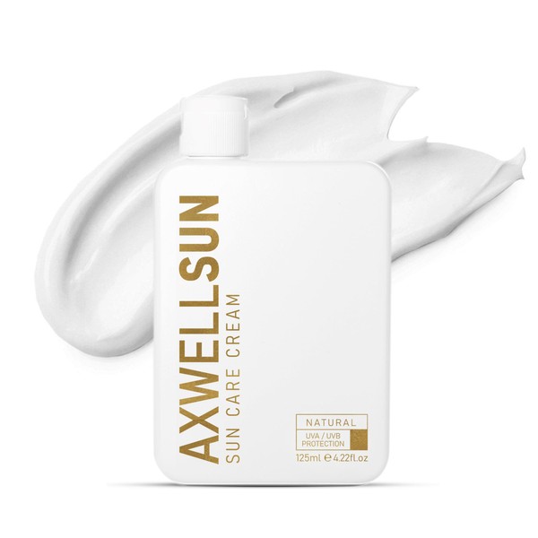 AXWELL Sunscreen For Body & Face, Broad Spectrum SPF+ For
