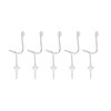 5pcs Sound Amplifier Tubes Single Layer Eartips Replacement Accessory Reduce