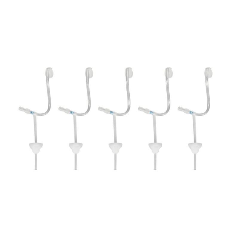 5pcs Sound Amplifier Tubes Single Layer Eartips Replacement Accessory Reduce