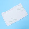 Toyvian Ergonomic Bamboo Fiber Neck Pillow Cover for Cervical Relief