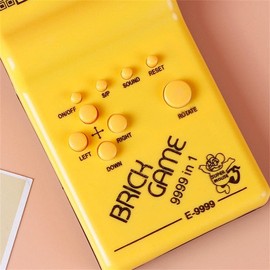 Dan&Dre Traditional Nostalgic Handheld Game Machine Console Toy Funny with Sound Brick Game Machine for Kids