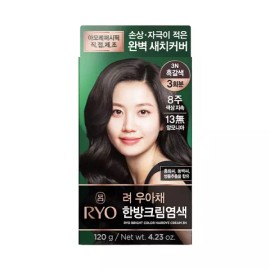 Ryeo 려 우아채 멋내기 새치크림 3N 흑갈색 Lya Uah Chae Styling Perm Cream 3N Black Brown