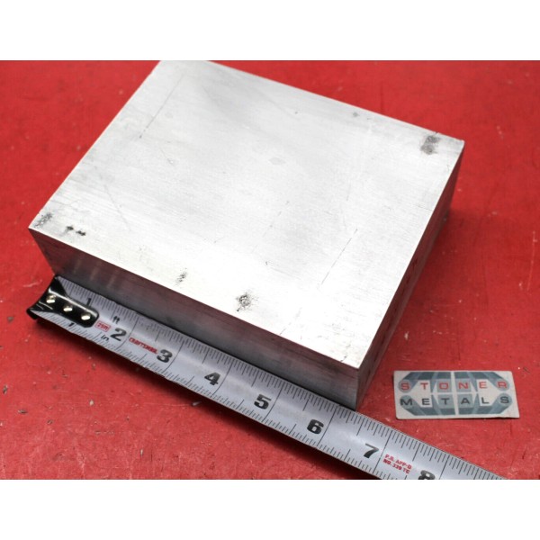 USA 2" X 5" ALUMINUM 6061 FLAT BAR 6-1/4" long