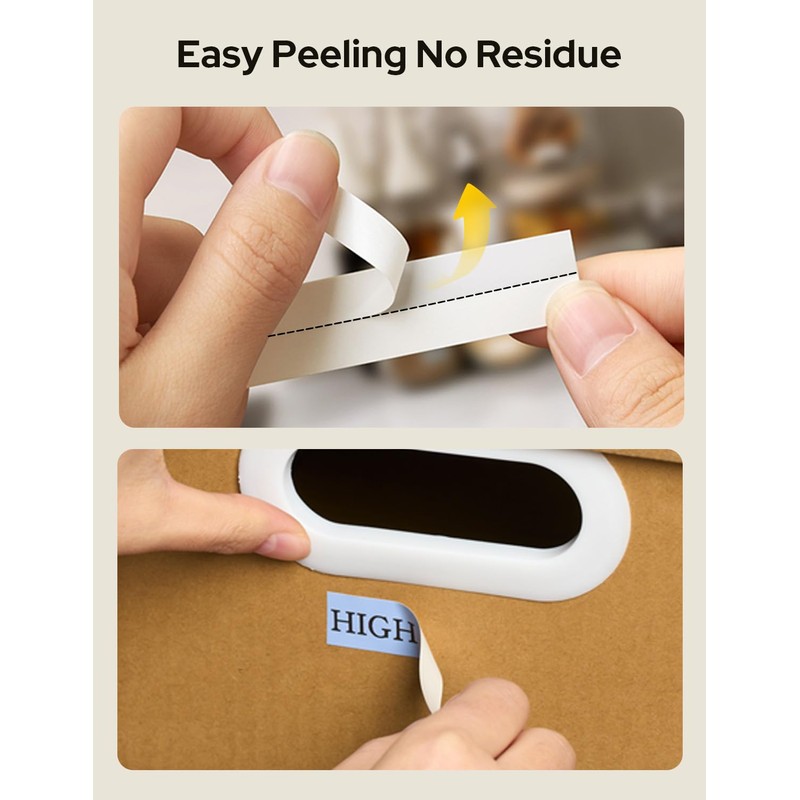 MakeID L1-C Label Maker Tape, 9mm x 4m (0.35" x