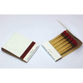 300 Matchbooks, White, for Wedding Birthday Wholesale, Made in America