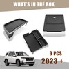 Muslogy for Pilot 2023 Center Console Organizer & Dash Storage