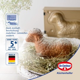 Dr. Oetker Easter Baking Mould Set, 700 ml