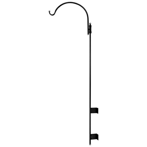 Erva Adjustable Deck Hook, Black