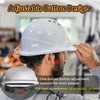 20 Pcs 4 Pt. Suspension Hard Hat with Safety Vests
