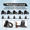 Pleoos 5 Sets Front Bumper Fender Liner Retainer & Pin