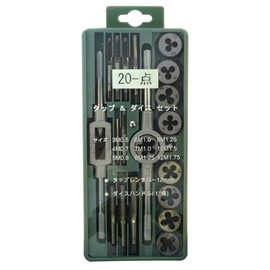 GREENCROSS LT-20B Tap Dice Set, 20 PC