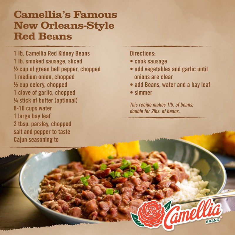Camellia Brand Dried Red Kidney Beans – Premium Non-GMO Dry