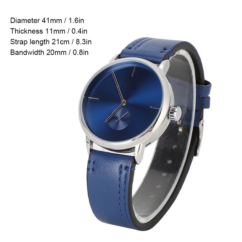 T Winner PU Leather Strap Waterproof Mechanical Men Watch Wrist