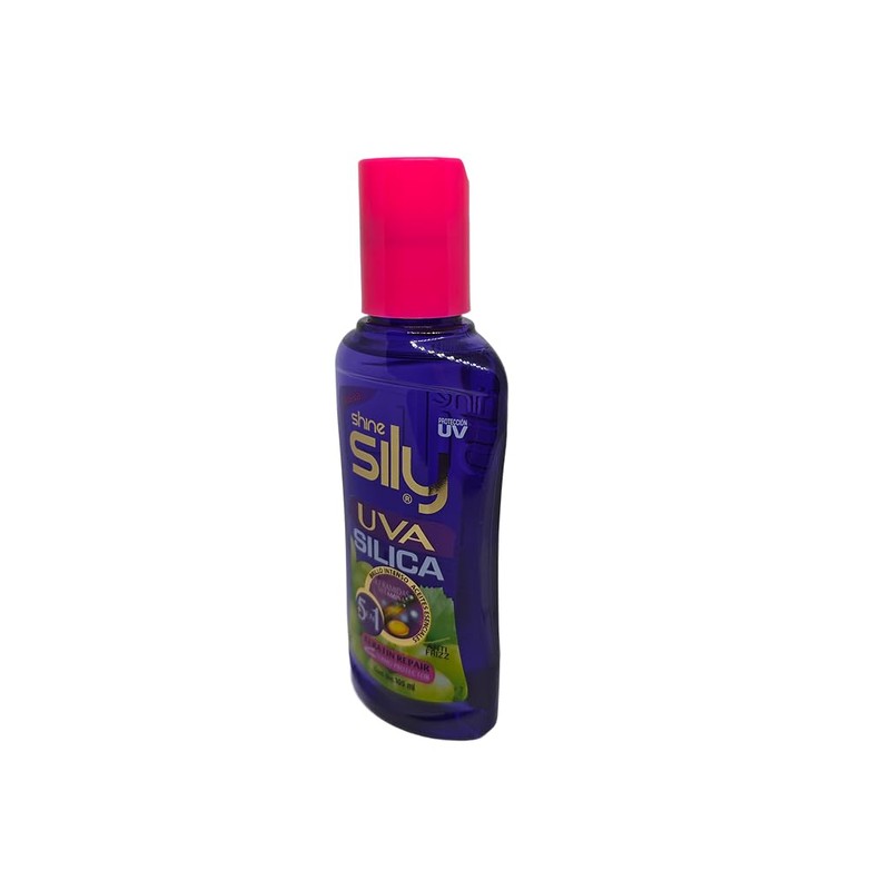 Shine Sily, Sílica UVA, Control de Frizz y Termo Protección,