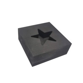 OTOOLWORLD Star Graphite Casting Ingot Mold Metal Refining Scrap Gold Silver Mold Star Mold