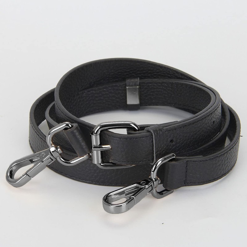 LIVE UP Full Grain Leather Adjustable Replacement Cross Body Purse