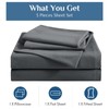 JOLLYVOGUE Twin Bed Sheet Set - 3 Piece Bed Sheets