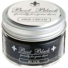 Columbus Shoe Cream Boot Black Silver Line Shoe Cream, Black