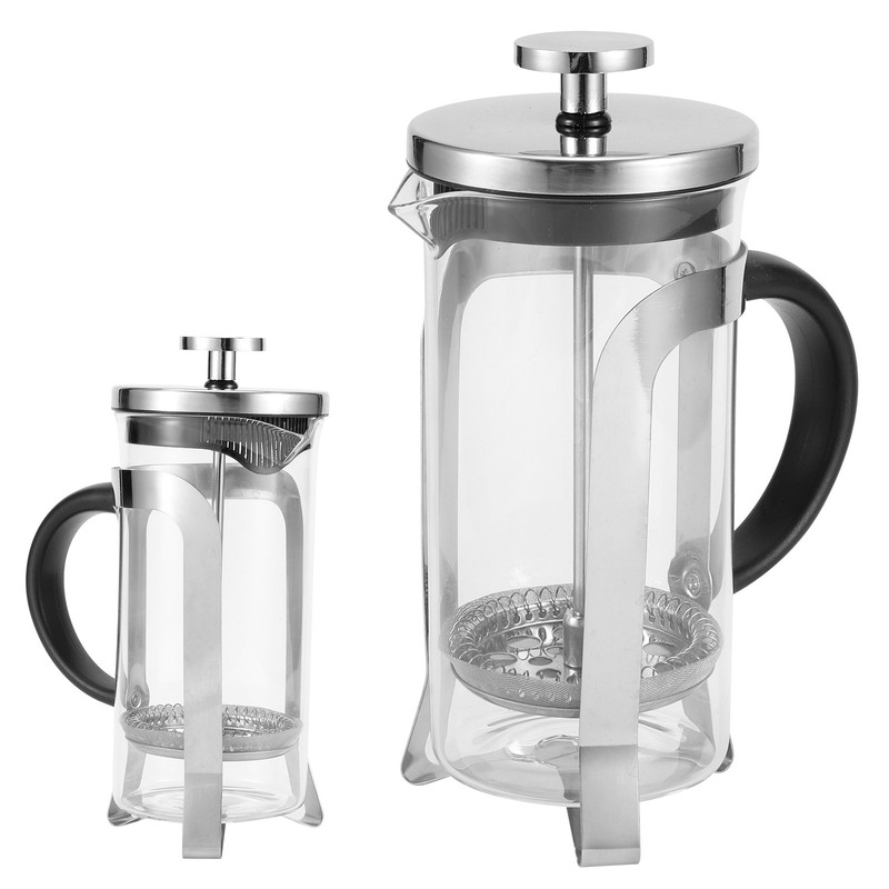 High Temperature Resistant Coffee Pot Filter Press Pot Glass Tea