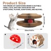 Cat kurlz,Cat Scratching Board Toy with a Ball,Magic Organ Cat