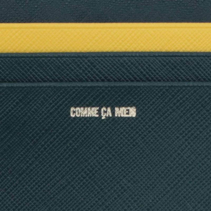 Komsamen 6811 Men's Pass Case, Cole, 10, Black/Blue, [10] Black/Blue