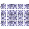 Poromoro Spanish Portuguese Azulejo Style Backsplash Peel and Stick Tile