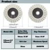 Wool Felt Flap Polishing Disc,New Wool Polishing Wheel Disc Buffing