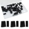 Murtenze 40PCS Black Hard Rubber Feet for Sink, Grid Sink